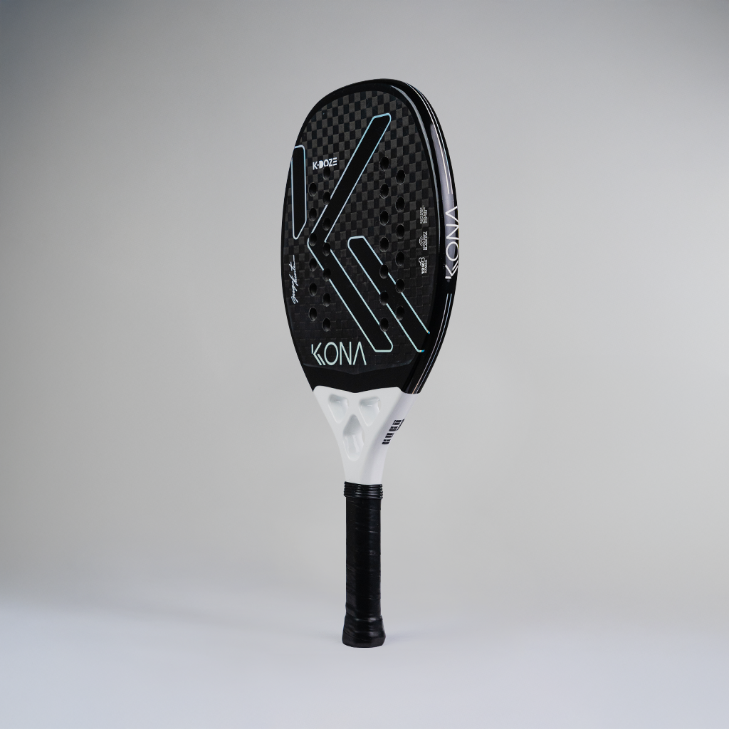 K-Doze White Beach Tennis Racket