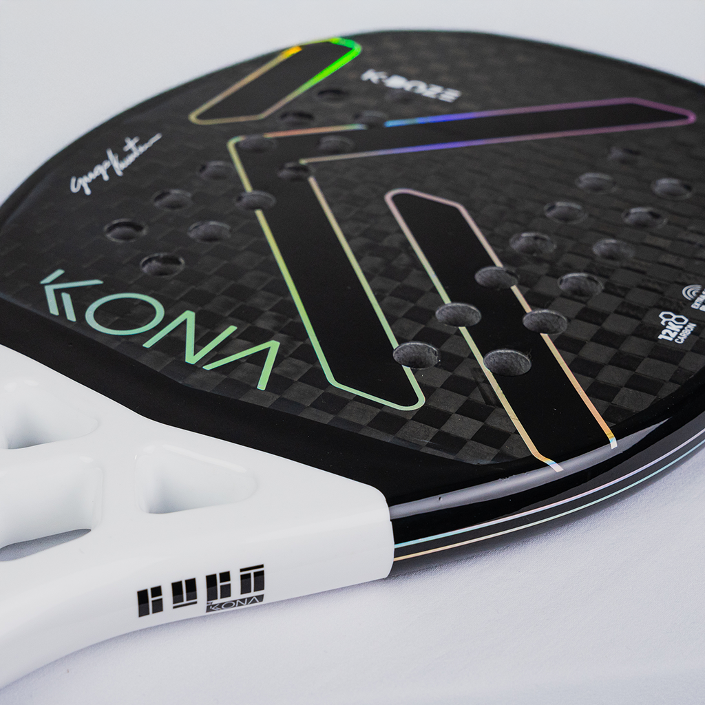 K-Doze White Beach Tennis Racket