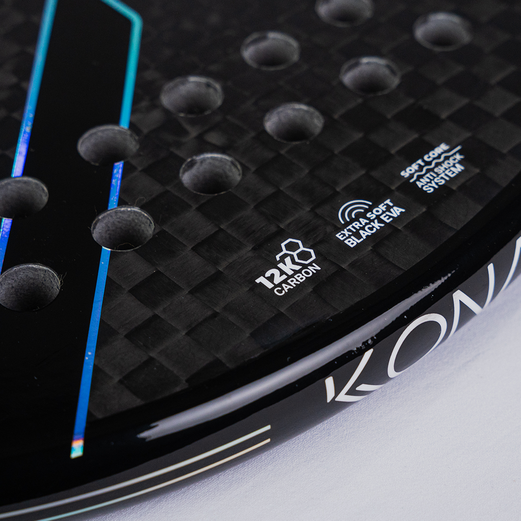 K-Doze White Beach Tennis Racket